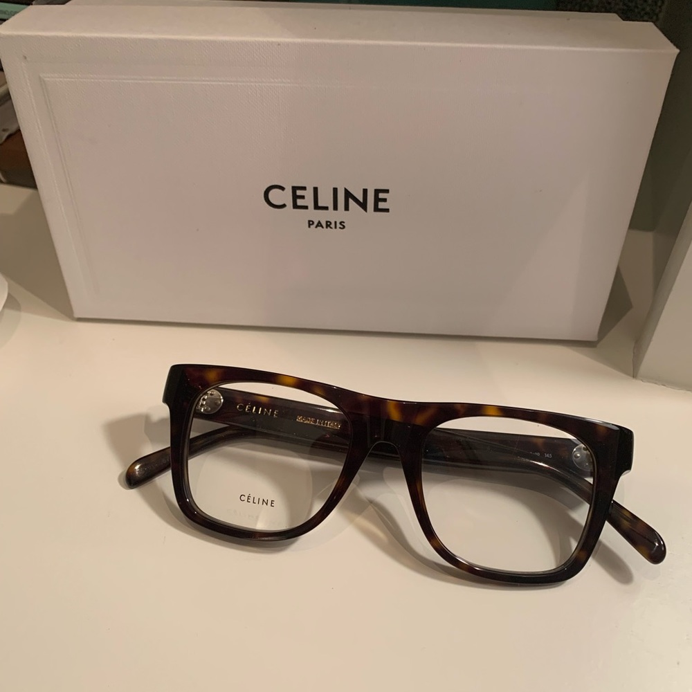 New in Box Celine CL 500181 052 49 Eyeglasses Tortoise